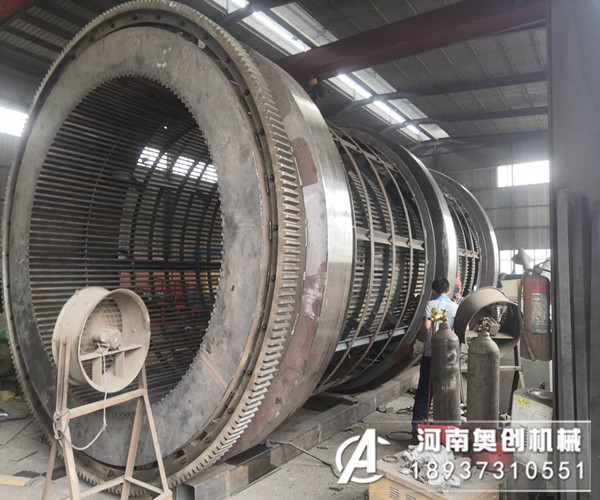 大型無軸滾筒篩安裝調(diào)試使用維修的注意事項