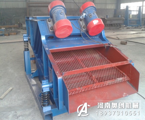 濕河沙振動脫水篩