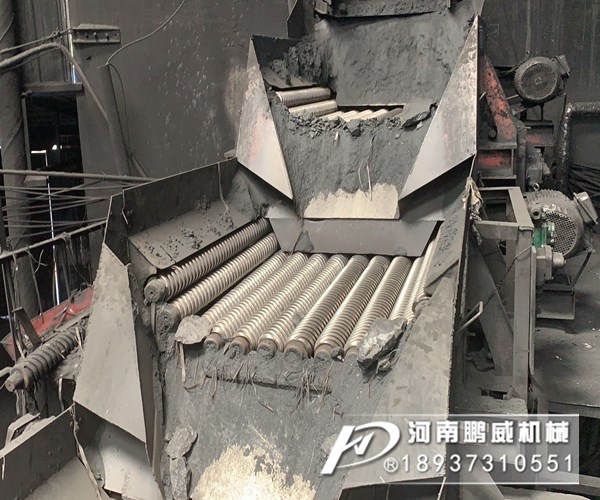 煤塊滾軸篩分機